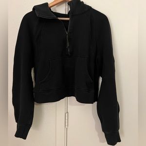 Lululemon Black Scuba 1/2 zip
